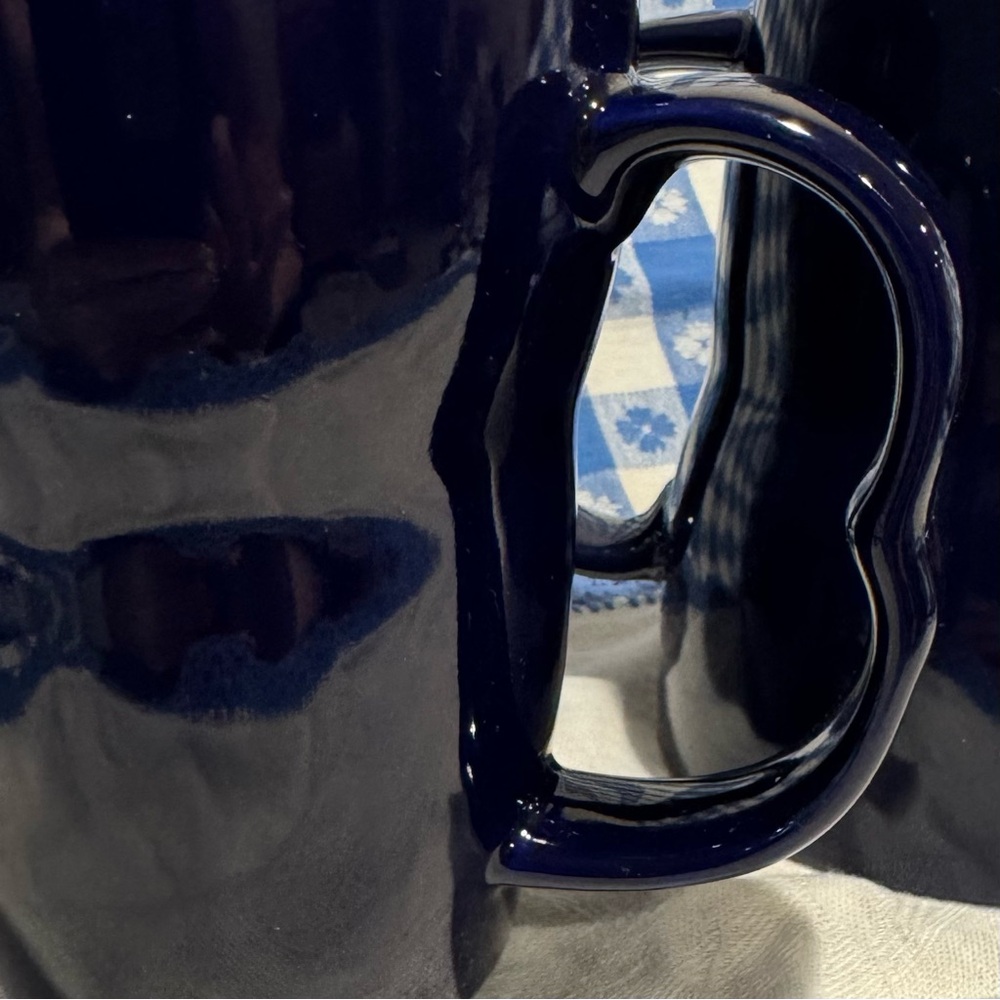 Heavy Duty Mugs in a Beautiful Dark Blue - Picture 10 of 11